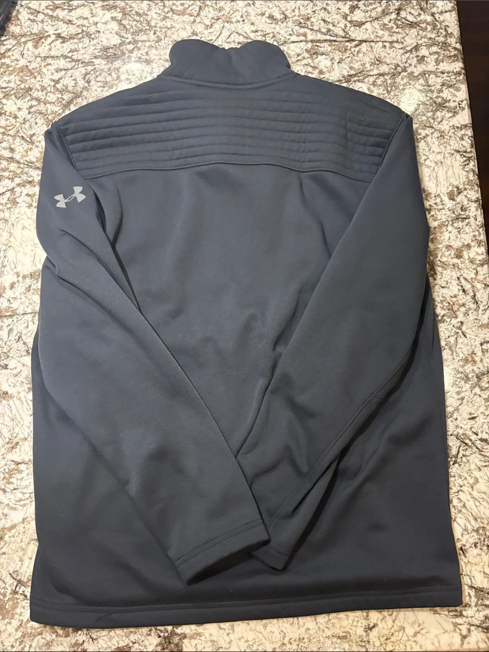 Under Armour Men's Black Tactical Quarter-Zip Performance Pullover